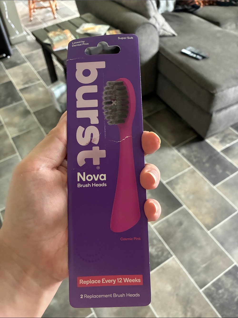 burst Nova Replacement Brush Heads - Cosmic Pink